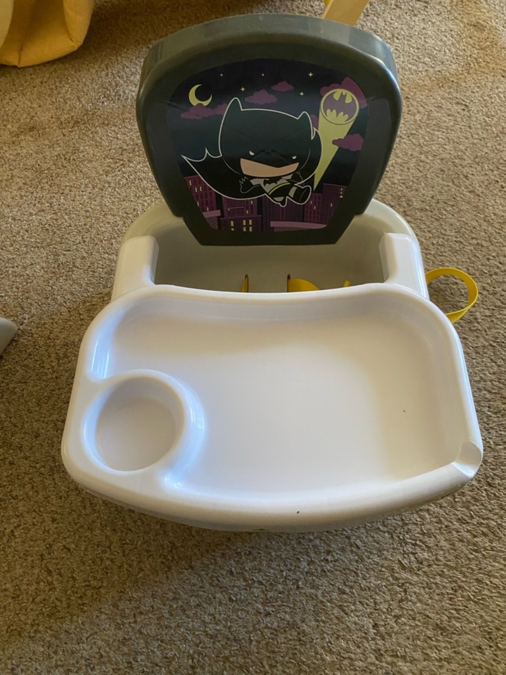 Batman-themed DC comics Kids Booster Seat with Tray